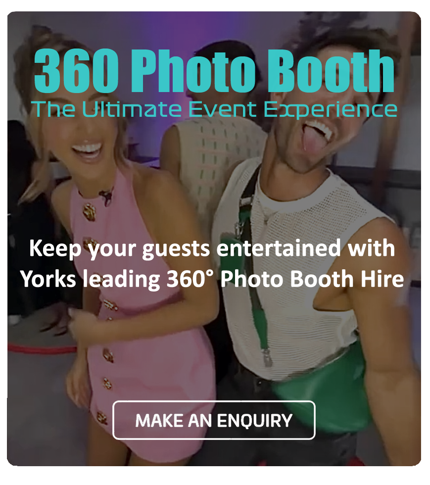 360 Photo Booth Hire York - VIP Celebrity Experience